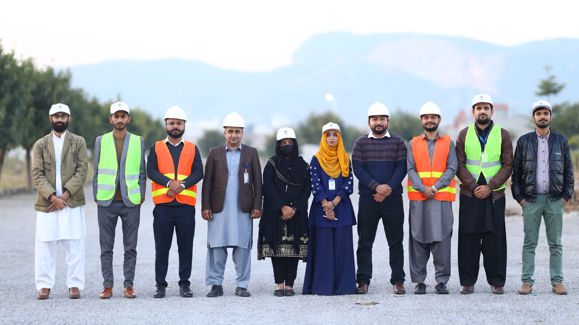 The Cloud Services team visits Cloud Tower-1 project site in Islamabad
