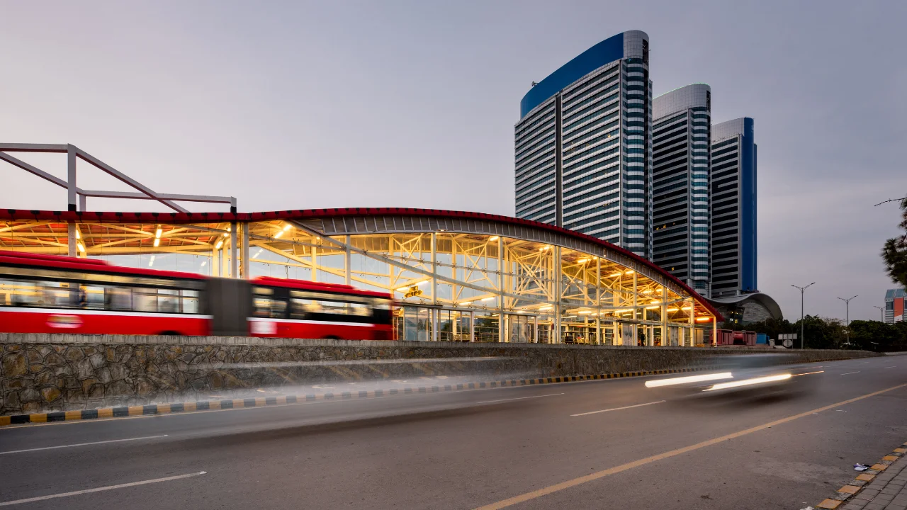 F-8 Hotel Building (60×60 Pyramid Roof Design)