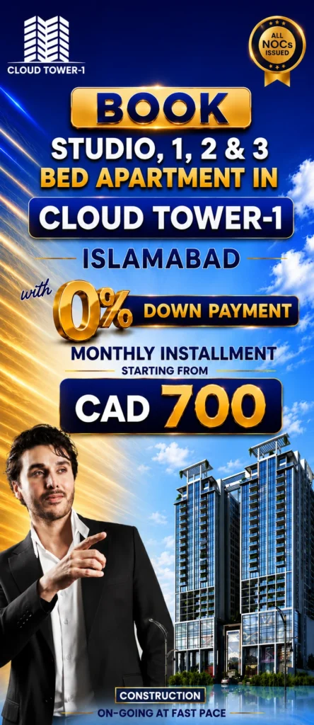 CLOUD TOWER-1 Special offer for Canadian Pakistanis